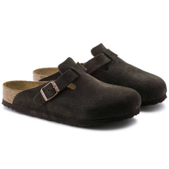 Boston Mocca Suede Sandal Soft Footbed 0660461/0660463