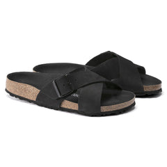 Women's Siena Black Nubuck