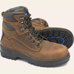 Unisex 143 Crazy Horse Boot Steel Toe
