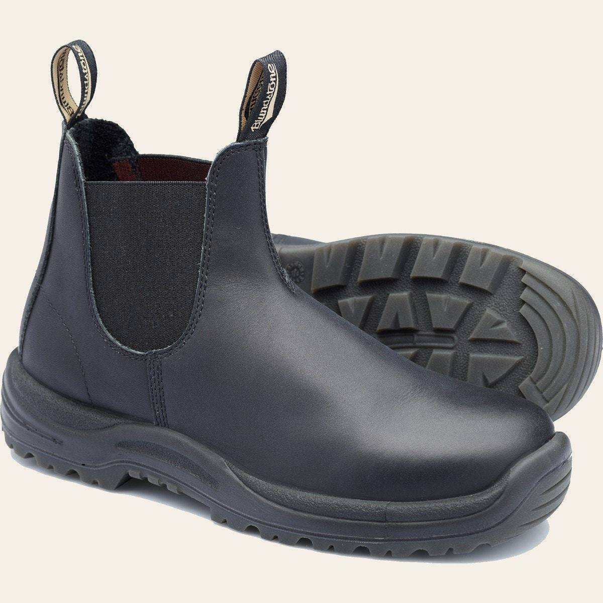 Unisex 179 Black Steel Toe Boot
