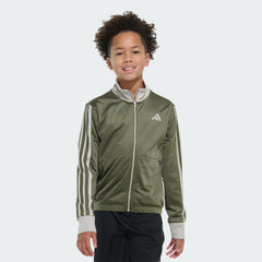 Kids' adidas Long Sleeve Colorblock Tricot Jacket