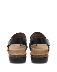 Women's Reece Waxy Burnished Black Sandal