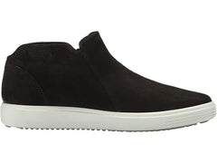 Women's Soft 7 Black Powder Zip Bootie 43024350263