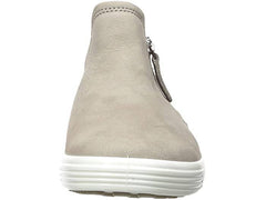 Women's Soft 7 Warm Grey Powder Zip Bootie 43024350666