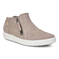 Women's Soft 7 Warm Grey Powder Zip Bootie 43024350666