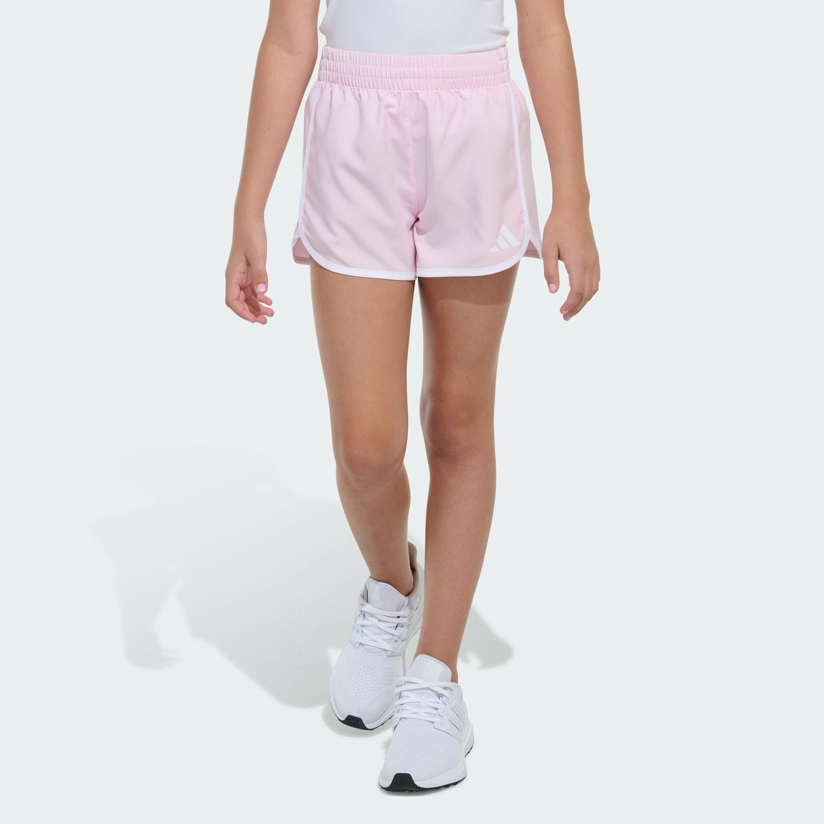 Kids' adidas adidas Elastic Waistband Woven Shorts with Binding