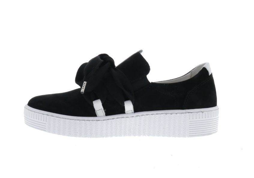 Women's Slip On Trainer 83.333.17 Schwarz/Weiss