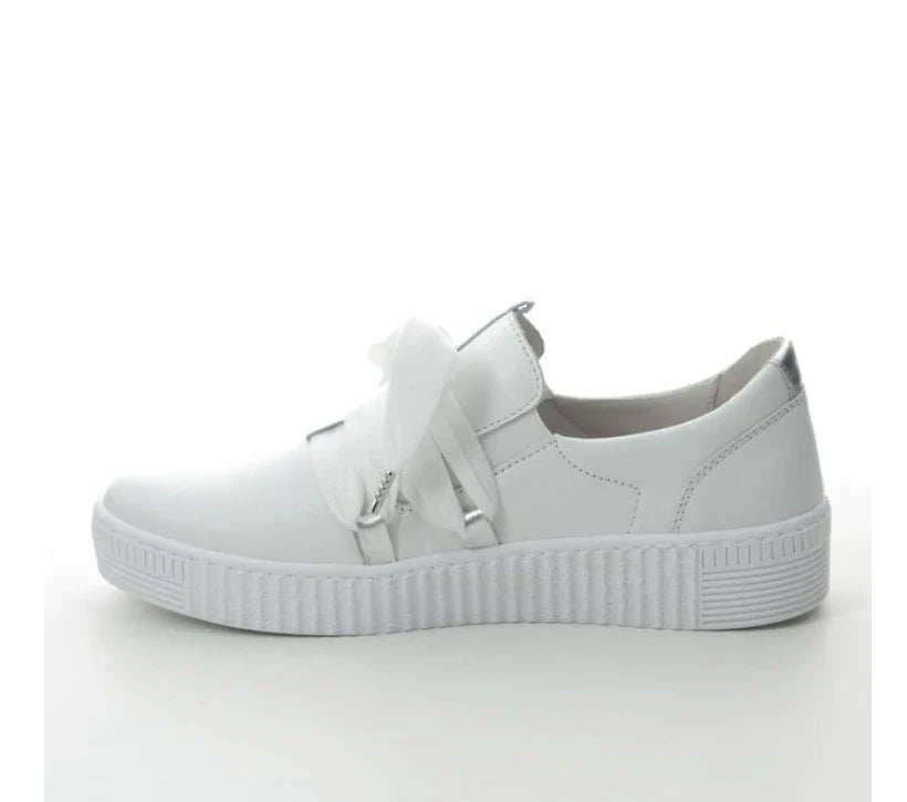 Women's Slip On Trainer 83.333.21 Weiss/Silber