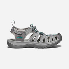 Women's Whisper Medium Grey Peacock  Sandals
