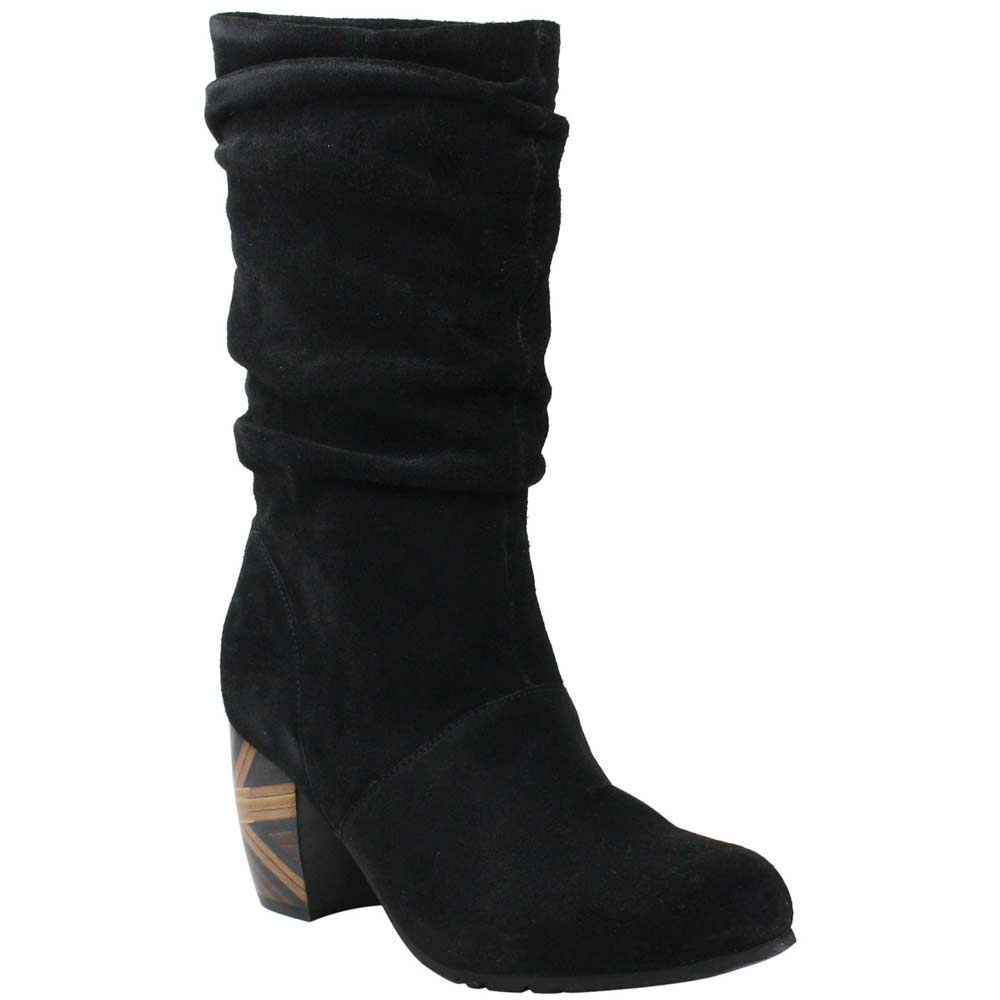 des Pieds Women's Pamby Black Suede Boot