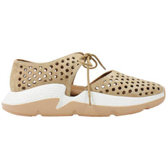 des Pieds Women's Himar Cognac Kid Suede Sneaker