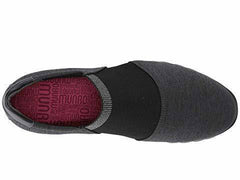 Women's KJ Grey Fabric Gore Slip-On Sneaker