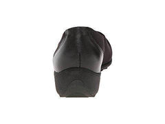 Women's Traveler Black Stretch Fabric Slip On