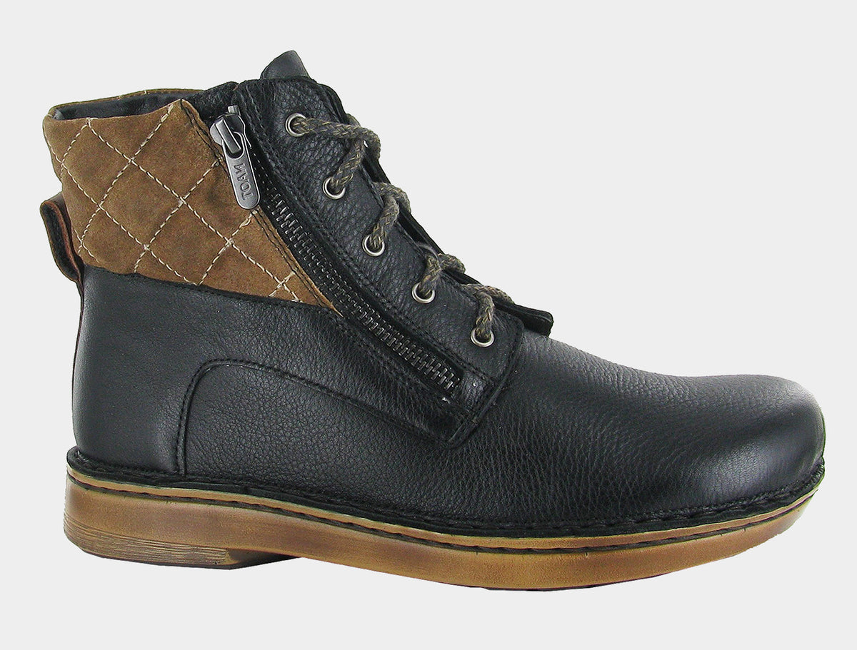 Women's Castera Soft Black Antique Brown Combo