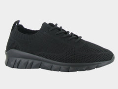 Women's Galaxy Black Knit with Black Sole