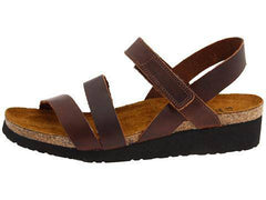 Kayla Wedge Sandal Buffalo Leather