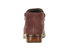 Women's Helm Bordeaux Leather Violet Nubuck Ankle Boot