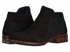 Women's Nefasi Black Velvet Nubuck Boot