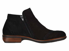 Women's Nefasi Black Velvet Nubuck Boot