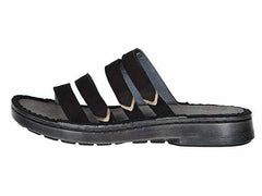 Women's Trevi Black Slip-On Sandal