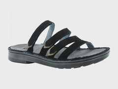 Women's Trevi Black Slip-On Sandal