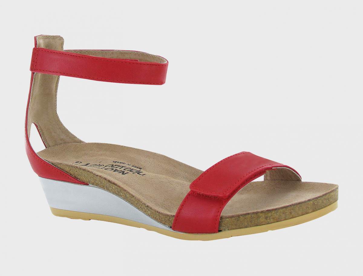 Women's Mermaid Kiss Red Wedge Sandal
