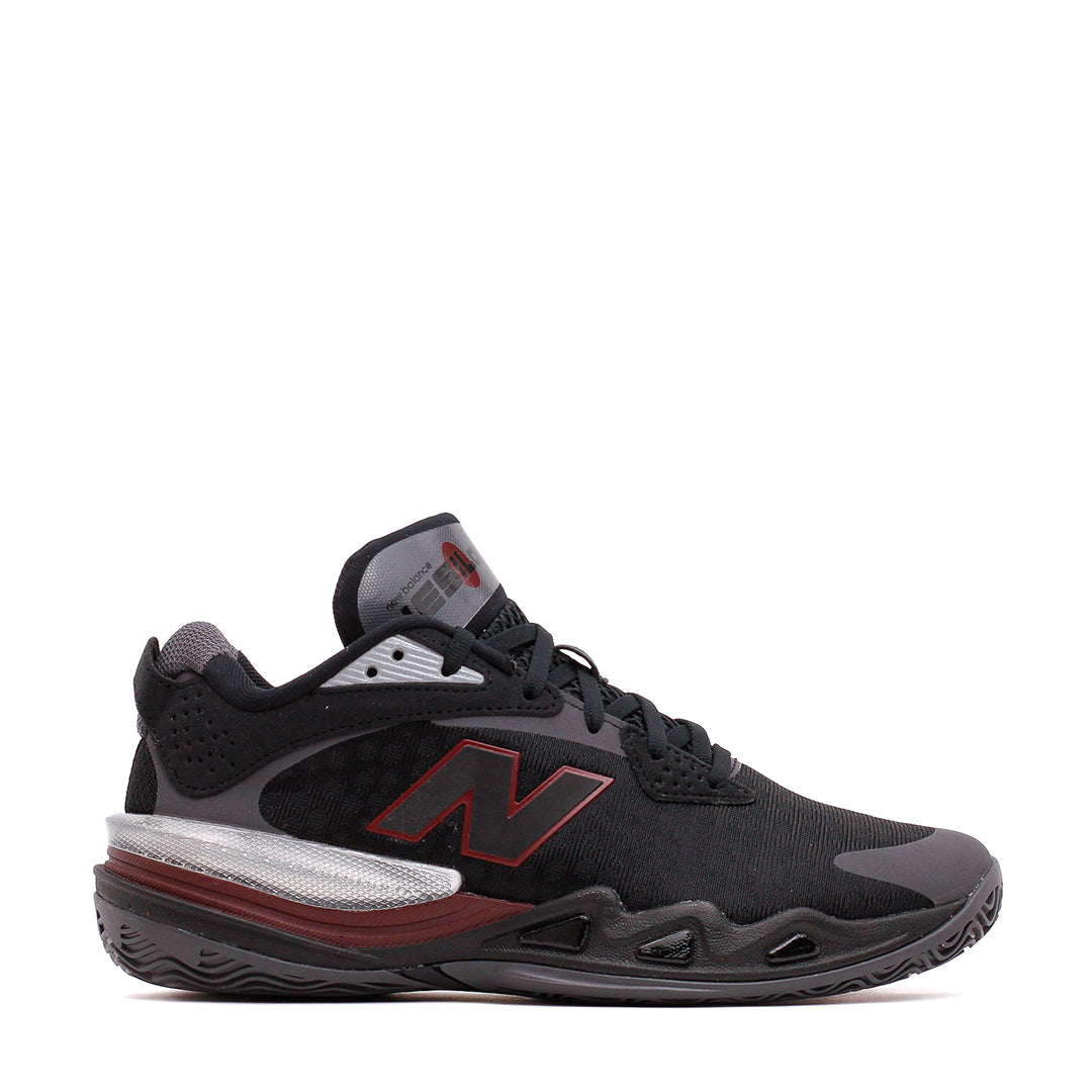 Basketball Unisex Hesi Low v2 Black Crimson BBHSLMT2