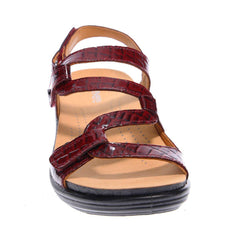 Women's Miami Red Croc Sandals