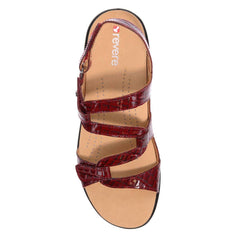 Women's Miami Red Croc Sandals