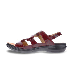 Women's Miami Red Croc Sandals