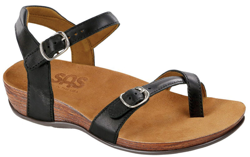 Women's Pampa Toe Loop Sandal Black