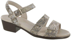 Women's Savanna Multi/Snake Gold Sandal