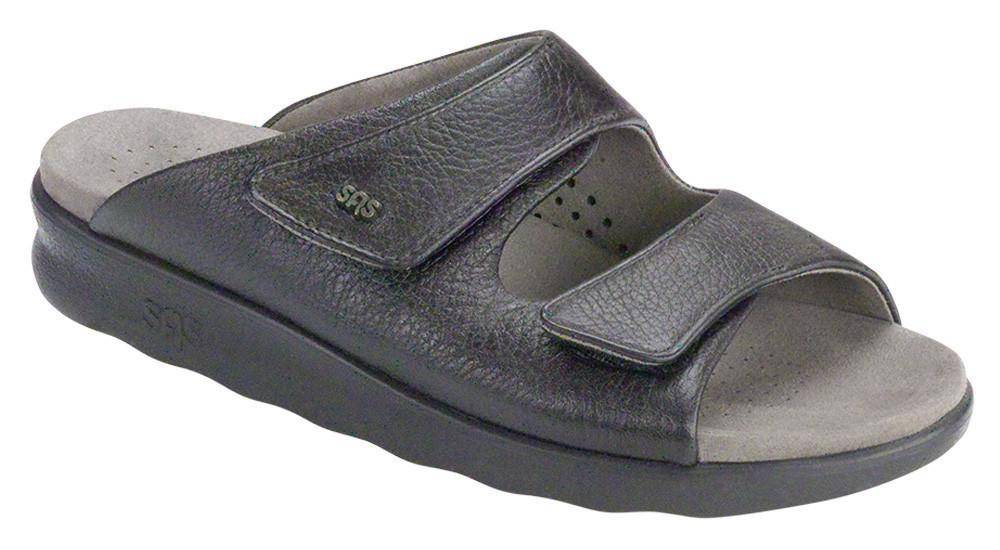 Women's Cozy Black Sandal Slide