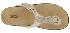 Women's Sanibel Shiny Gold Sandal