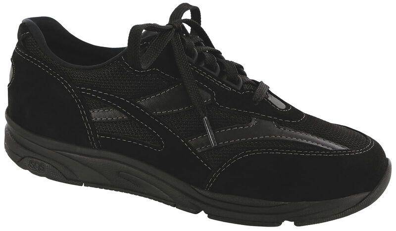Women's Tour Mesh Black Sneaker