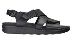 Women's Huggy Black  Sandal