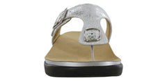Women's Sanibel Shiny Silver Sandal