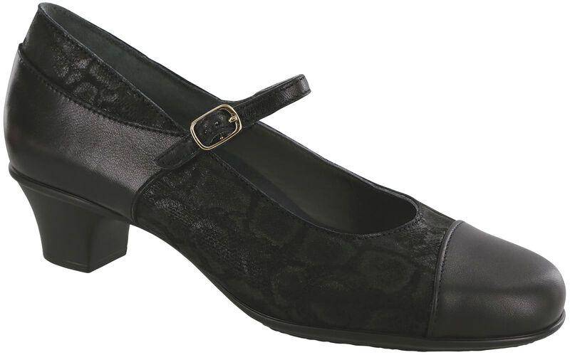 Women's Isabel Black Snake Pump