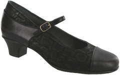 Women's Isabel Black Snake Pump