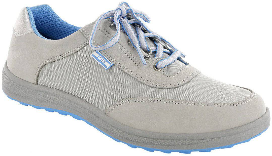 Women's Sporty Silver Lace-Up