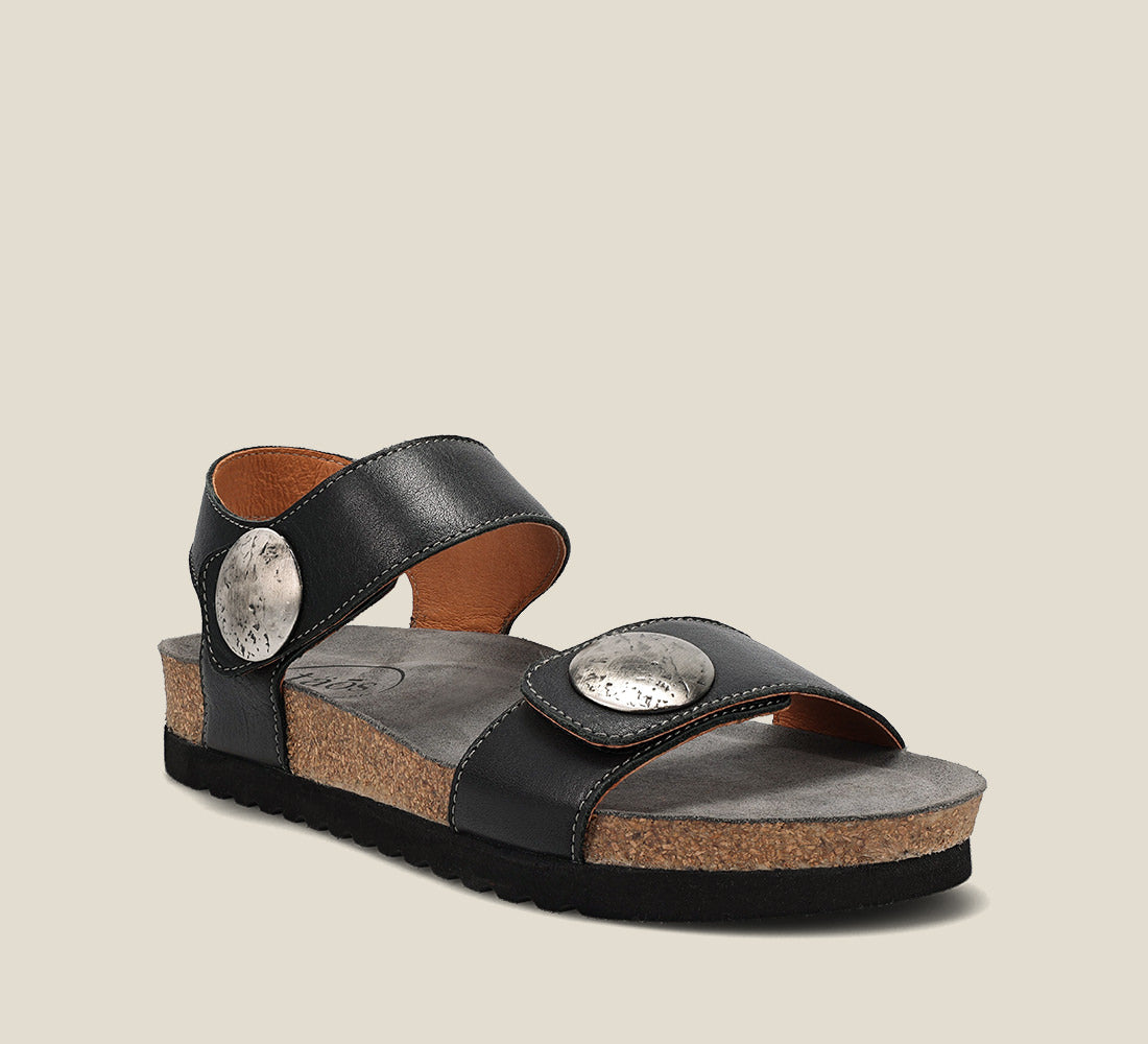 Women's Luckie Black Leather