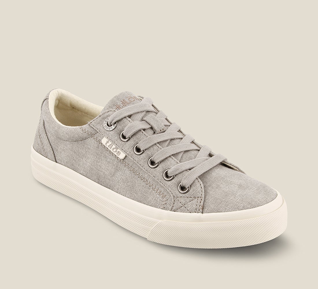 Women's Plim Soul Grey Wash Canvas Sneaker