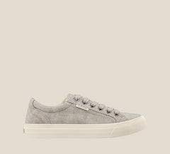 Women's Plim Soul Grey Wash Canvas Sneaker