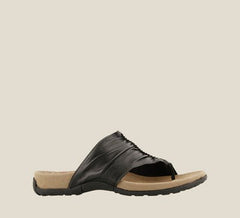 Women's Gift 2 Black Thong Sandal
