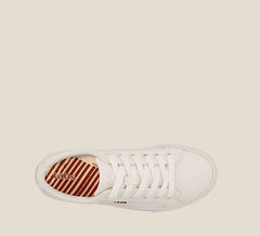 Women's Plim Soul White Canvas Sneaker