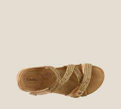 Trulie Wedge Sandal Camel