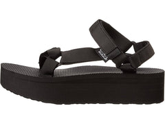 Women's Flatform Universal Black Sandal
