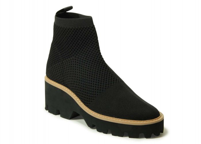 Women's Marina Black Stretch Knit