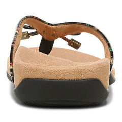 Women's Bella II Toe Post Sandal Black Tropical