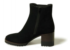 Women's Holly Black Waterproof Suede